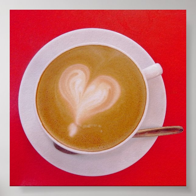 Póster Coffee Art (Frente)