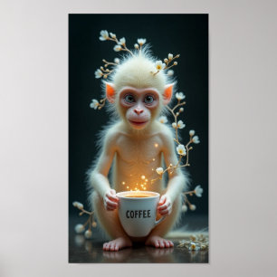Póster Coffee Cute