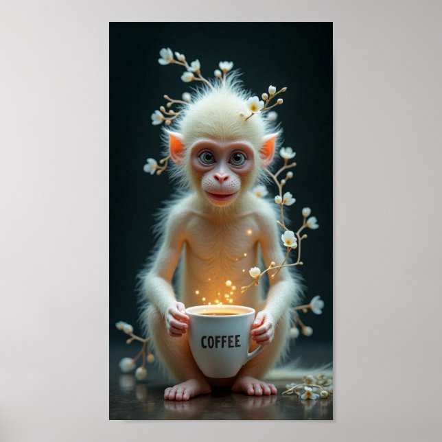 Póster Coffee Cute (Frente)