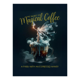Póster Coffee Fairy