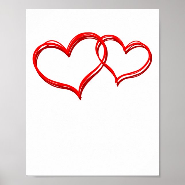 Póster Coffee Is My Valentine Valentines Day Humor 1  (Frente)