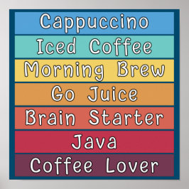 Póster Coffee Lover