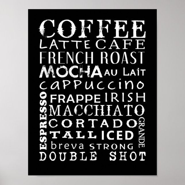 Póster Coffee Lovers Poster (Frente)