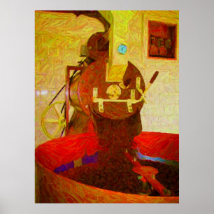 PÓSTER COFFEE MILL