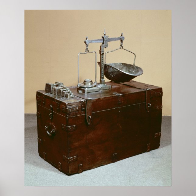 Póster Coffer and scales (Frente)