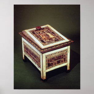 Póster Coffer, desde la Tumba Tutankhamun