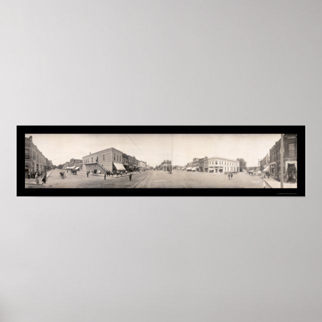 Póster Coffeyville, Kansas Photo 1909 (Frente)