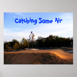 Póster Cogida de un poco de poster del aire
