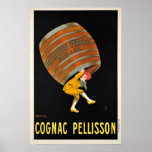 Póster Cognac francés anuncia cosecha Art Deco<br><div class="desc">REPRO. impresión de un poster de publicidad (anuncios) diseñado por Cappiello para French Cognac Pellisson Père & Co, alrededor de 1907. Digitalmente reformado para resaltar los colores originales, aún mejor y arreglar tantas imperfecciones como sea posible. Esta obra de arte se vería genial si estuviera enmarcada en casa, oficina, bar,...</div>