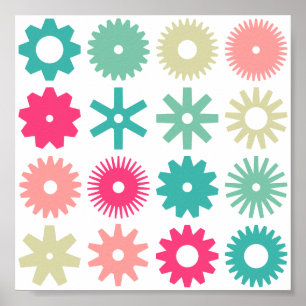 Póster Cogs - Colores 01