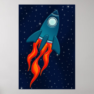 Póster Cohete