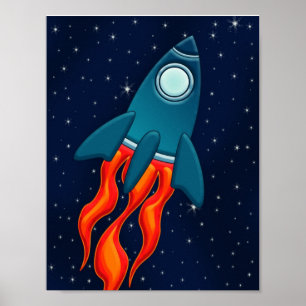 Póster Cohete