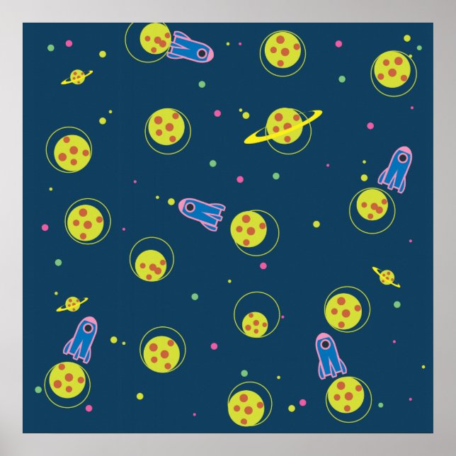 Póster Cohete (Frente)