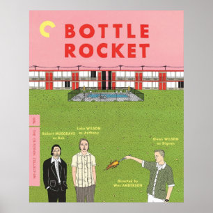 Póster Cohete de botella