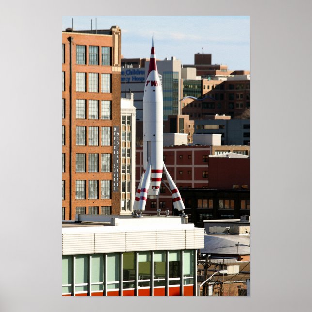 Póster Cohete en Kansas City, Misuri (Frente)