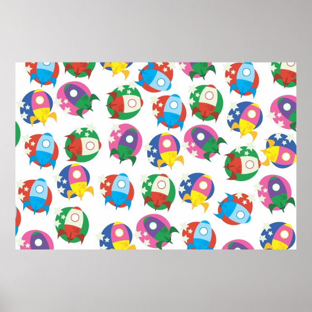 Póster Cohetes (Frente)