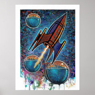 Póster Cohetes #106