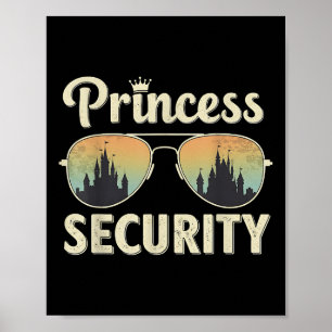 Póster Coincidencia de Castillo Retro de Protección de Se