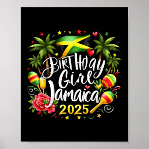 Póster Coincidencia de vacaciones Cumpleaños Jamaica 2025