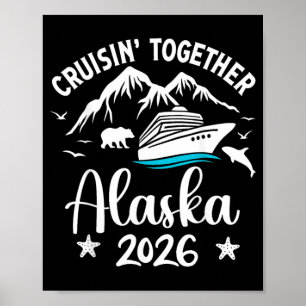 Póster Coincidencia Familia Amigos y Grupo Alaskan Alaska