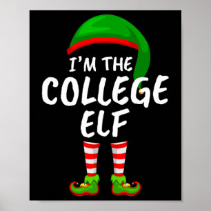 Póster Coincidencia familiar divertida soy el duende univ