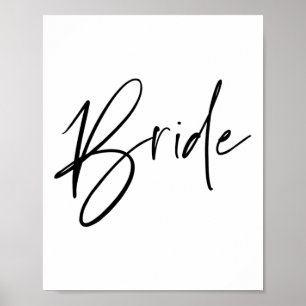 Póster Coincidencia Preparándose Para La Novia Boda Y G