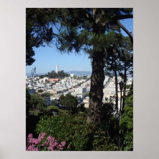 Póster Coit Tower San Francisco (Frente)