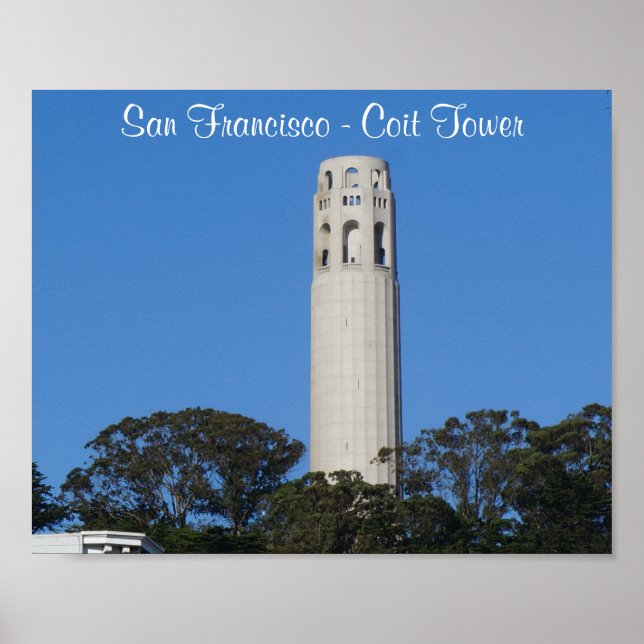 Póster Coit Tower, San Francisco #6 Poster (Frente)