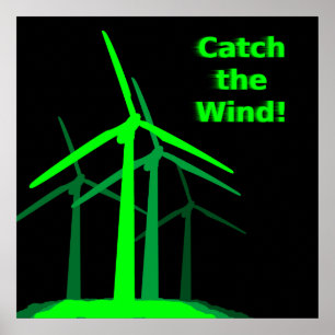 Póster ¡Coja el viento! Poster