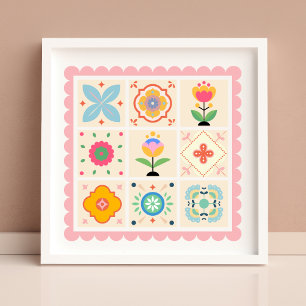 Póster Cojines con Amor
