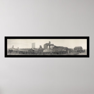 Póster Coker Mine Livingston Foto 1915