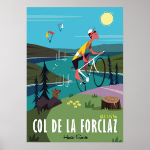 Póster Col de la Forclaz