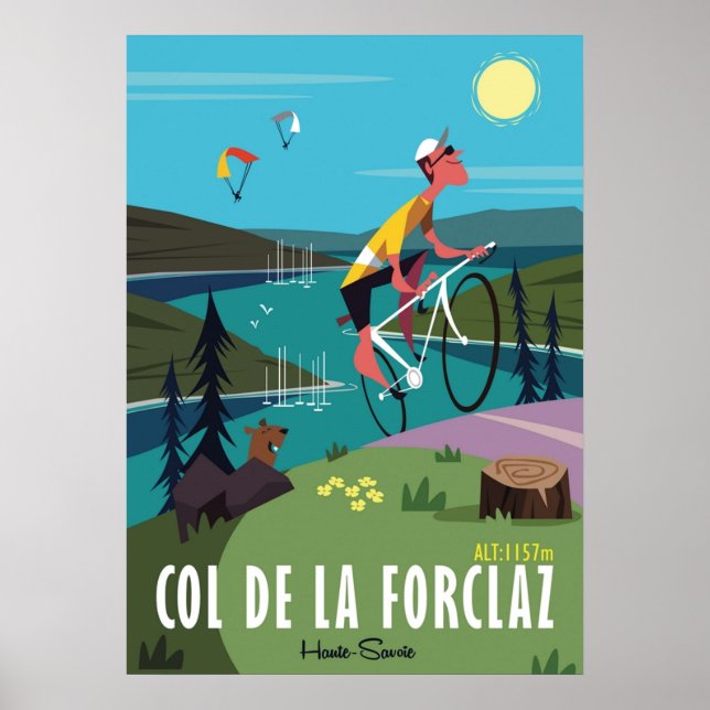 Póster Col de la Forclaz (Frente)