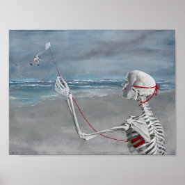 Póster "Cola de la cometa" de Christiane Cegavske Poster