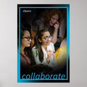 Póster Colaborar: Poster zSpace de 20" x 30"