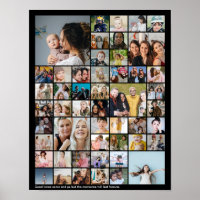 Colage de Fotos Personalizado de 50 Imágenes para 