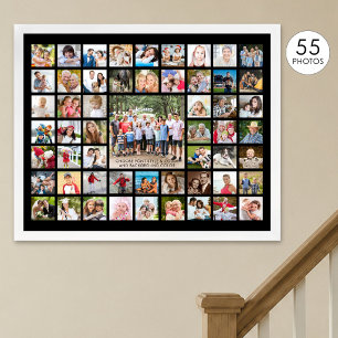 Póster Colage de fotos simple 55 Color personalizado