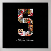 Colaje de fotos en blanco y negro número 5