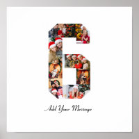 Colaje de fotos en blanco y negro número 6