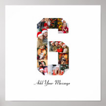 Colaje de fotos en blanco y negro número 6