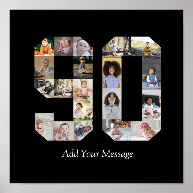 Póster Colaje de fotos número 90 (Frente)