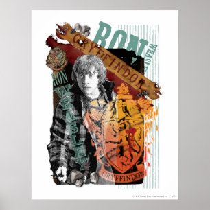 Póster Colaje de Ron Weasley 1