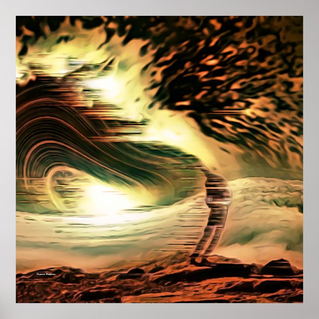 Póster Colapso de la existencia (Frente)