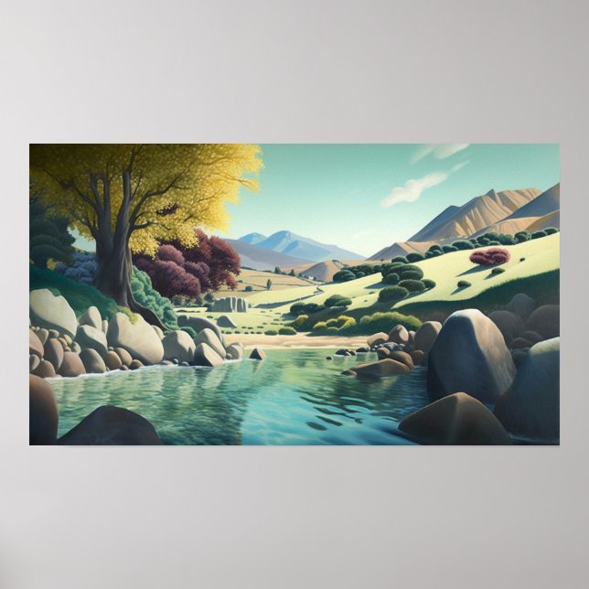 Póster Colapso en el valle (Frente)