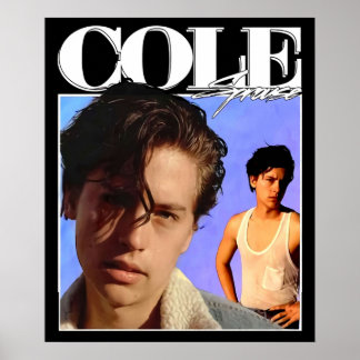 Póster Cole Sprouse 90_sVintage