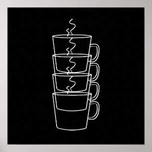 Póster Colección Charming Cups