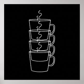 Póster Colección Charming Cups