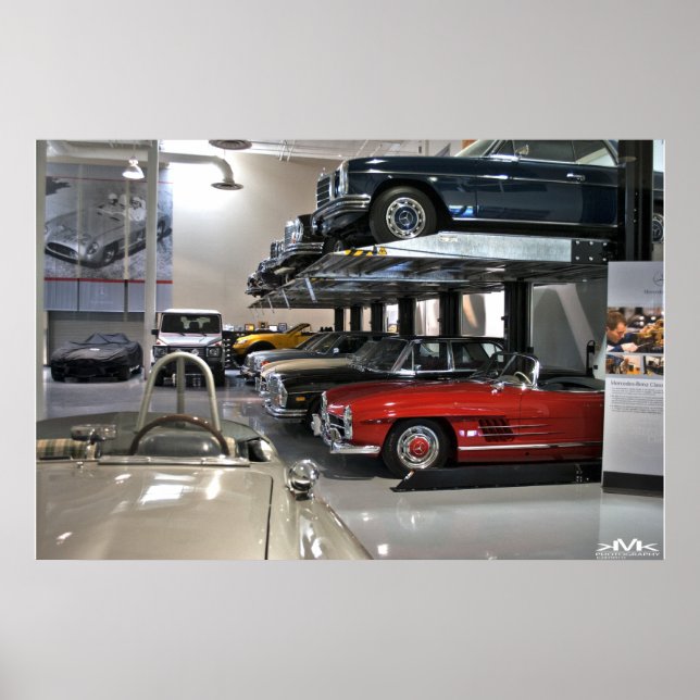 Póster Colección clásica Mercedes (Frente)