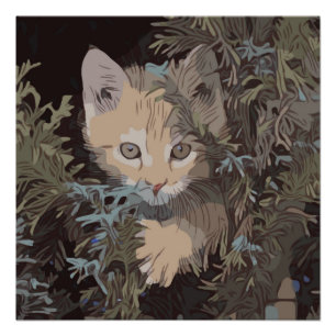 Póster Colección Cute Cat 3