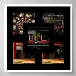 Póster Colección de Bank Street - The Barber Shop